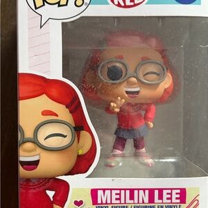 Funko Meilin Lee turning red Toy - Red Hair (box damage)